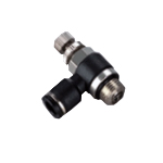 Conector Control de flujo Acodado