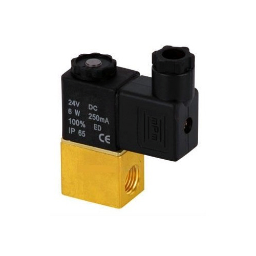 Electroválvula para fluidos 2-2 Latón CC